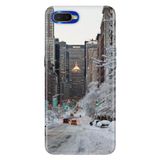Senada Oppo Rx17 Neo İle Uyumlu Kılıf Silikon Desenli Tam Koruma Resimli Kapak Winter New York