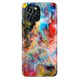 Senada Oukitel C21 Pro İle Uyumlu Kılıf Silikon Desenli Resimli Uv Kapak Boyaların Dansı