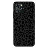 Senada Oukitel C21 Pro İle Uyumlu Kılıf Silikon Desenli Resimli Uv Kapak Leopar Deseni