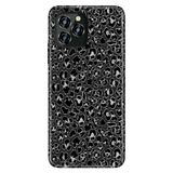 Senada Oukitel C21 Pro İle Uyumlu Kılıf Silikon Desenli Resimli Uv Kapak Leopar Flu