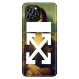 Senada Oukitel C21 Pro İle Uyumlu Kılıf Silikon Desenli Resimli Uv Kapak Mona.Lisa Vintage