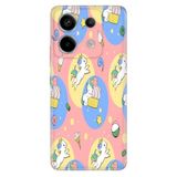 Senada Poco X6 - Xiaomi Redmi Note 13 Pro 5G ile Uyumlu Kılıf Resimli Desenli Silikon Unicorns