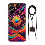 Senada Realme 10 4G ile Uyumlu Kılıf Magic Silikon İpli Boyun Askı Aparatı