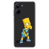 Senada Realme 10 4G ile Uyumlu Kılıf Resimli Desenli Silikon CRDSimpsonKarakters250