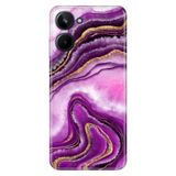 Senada Realme 10 4G ile Uyumlu Kılıf Resimli Desenli Silikon Pembe Ametist
