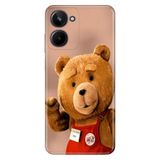Senada Realme 10 4G ile Uyumlu Kılıf Resimli Desenli Silikon Teddy