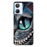Senada Realme 10 ile Uyumlu Kılıf Silikon Desenli Resimli UV Kapak Arsız Kedi