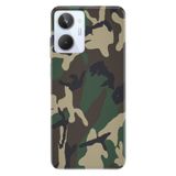 Senada Realme 10 ile Uyumlu Kılıf Silikon Desenli Resimli UV Kapak Asker Deseni