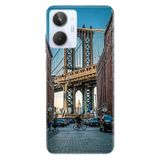 Senada Realme 10 ile Uyumlu Kılıf Silikon Desenli Resimli UV Kapak Brooklyn Köprüsü