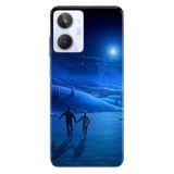 Senada Realme 10 ile Uyumlu Kılıf Silikon Desenli Resimli UV Kapak Cold Love