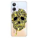 Senada Realme 10 ile Uyumlu Kılıf Silikon Desenli Resimli UV Kapak İskelet Caution