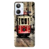 Senada Realme 10 ile Uyumlu Kılıf Silikon Desenli Resimli UV Kapak İstiklal Taksim
