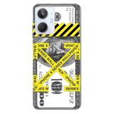Senada Realme 10 ile Uyumlu Kılıf Silikon Desenli Resimli UV Kapak OffWhite Dollar