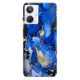 Senada Realme 10 ile Uyumlu Kılıf Silikon Desenli Resimli UV Kapak Simli Ametist Taşı