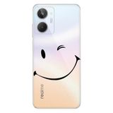 Senada Realme 10 ile Uyumlu Kılıf Silikon Desenli Resimli UV Kapak Smile