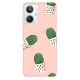 Senada Realme 10 İle Uyumlu Kılıf Silikon Desenli Tam Koruma Resimli Kapak Cactus