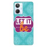 Senada Realme 10 İle Uyumlu Kılıf Silikon Desenli Tam Koruma Resimli Kapak Let İt Be
