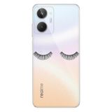 Senada Realme 10 İle Uyumlu Kılıf Silikon Desenli Tam Koruma Resimli Kapak Masum Kirpik