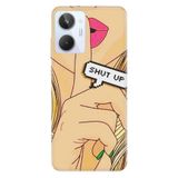 Senada Realme 10 İle Uyumlu Kılıf Silikon Desenli Tam Koruma Resimli Kapak Shut Up