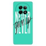 Senada Realme 12 4G RMX3871 ile Uyumlu Kılıf Desenli TPU Cover Silikon Asla Pes Etme