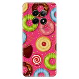 Senada Realme 12 4G Rmx3871 İle Uyumlu Kılıf Desenli Tpu Silikon Donut