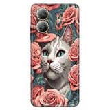 Senada Realme 12 Lite ile Uyumlu Kılıf Resimli Desenli UV Kapak Silikon Canım Kedim
