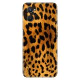 Senada Realme 9i ile Uyumlu Kılıf Silikon Desenli Tam Koruma Resimli Kapak Leopar Kürk