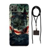Senada Realme C21Y C25Y ile Uyumlu Kılıf BruceWayne Desenli Silikon İpli Boyun Askı Aparatı