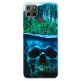 Senada Realme C21Y C25Y İle Uyumlu Kılıf Desenli Baskılı Silikon Gizemli Orman