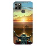 Senada Realme C21Y C25Y İle Uyumlu Kılıf Desenli Baskılı Silikon Harleymoto