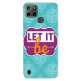 Senada Realme C21Y C25Y İle Uyumlu Kılıf Desenli Baskılı Silikon Let İt Be