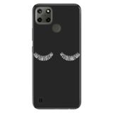 Senada Realme C21Y C25Y İle Uyumlu Kılıf Desenli Baskılı Silikon Masum Kirpik