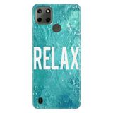 Senada Realme C21Y C25Y İle Uyumlu Kılıf Desenli Baskılı Silikon Relax Mermer