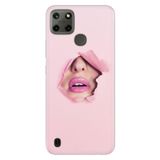 Senada Realme C21Y C25Y İle Uyumlu Kılıf Desenli Baskılı Silikon Saklı Aşk