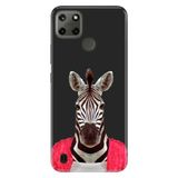 Senada Realme C21Y C25Y İle Uyumlu Kılıf Desenli Baskılı Silikon Şirin Zebra