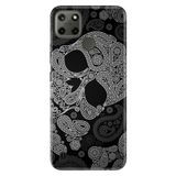 Senada Realme C21Y C25Y İle Uyumlu Kılıf Desenli Baskılı Silikon Skuller