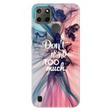 Senada Realme C21Y C25Y İle Uyumlu Kılıf Desenli Baskılı Silikon Too Much