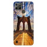 Senada Realme C21Y C25Y İle Uyumlu Kılıf Desenli Baskılı Silikon Walking Bridge