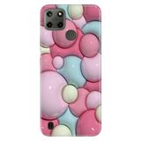 Senada Realme C21Y C25Y ile Uyumlu Kılıf Resimli Desenli Silikon Baloncuk