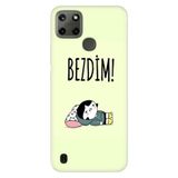 Senada Realme C21Y C25Y ile Uyumlu Kılıf Resimli Desenli Silikon Bezdim