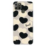 Senada Realme C21Y C25Y ile Uyumlu Kılıf Resimli Desenli Silikon Heart