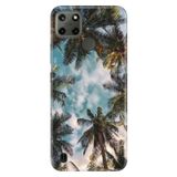 Senada Realme C21Y C25Y ile Uyumlu Kılıf Resimli Desenli Silikon Palmiye