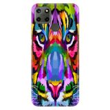 Senada Realme C21Y C25Y ile Uyumlu Kılıf Resimli Desenli Silikon Retro Aslan
