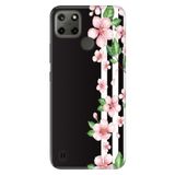 Senada Realme C21Y C25Y ile Uyumlu Kılıf Resimli Desenli Silikon Şato Bahçesi