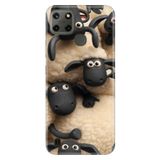 Senada Realme C21Y C25Y ile Uyumlu Kılıf Resimli Desenli Silikon Shaun063323