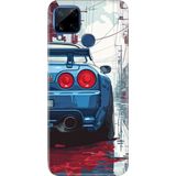 Senada Realme C21Y - C25Y Kılıf Desenli Baskılı Tpu Rubber Kapak Gtrr - 001-Renkli