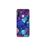 Senada Realme C3 5İ 6İ İle Uyumlu Kılıf Silikon Desenli Tam Koruma Resimli Kapak 4D Küpler