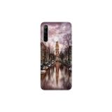 Senada Realme C3 5İ 6İ İle Uyumlu Kılıf Silikon Desenli Tam Koruma Resimli Kapak Amsterdam