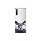 Senada Realme C3 5İ 6İ İle Uyumlu Kılıf Silikon Desenli Tam Koruma Resimli Kapak Cix Kedi
