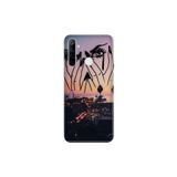 Senada Realme C3 5İ 6İ İle Uyumlu Kılıf Silikon Desenli Tam Koruma Resimli Kapak Cloud Girl